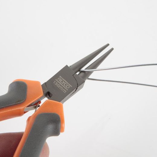 Minialicate De Precisión Teflonado De Bocas Redondas ALYCO ORANGE, Referencia 170508