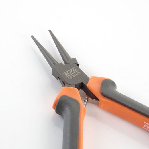 Minialicate De Precisión Teflonado De Bocas Redondas ALYCO ORANGE, Referencia 170508
