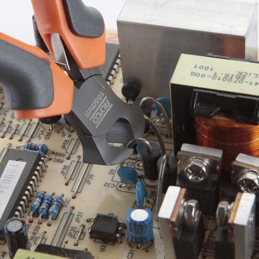 Minialicate De Precisión Teflonado De Corte Frontal ALYCO ORANGE, Referencia 170505