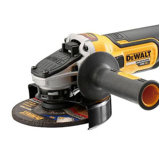 Mini amoladora DEWALT DCG405P2T-QW XR 18V Embrague, freno y arranque electrónicos. Referencia 5596X405
