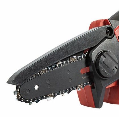 Mini motosierra de batería RATIO R-MMS20-B más cargador y maletín Connected Power