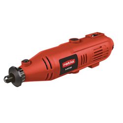 Mini taladro RATIO MT130N Incluye estuche con 233 accesorios universales. Referencia 7994X491