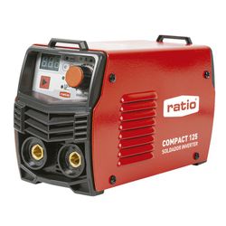 Minisoldador inverter RATIO Compact-125 Compacto, ligero, resistente. Referencia 618XIN125