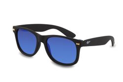 Gafas Mod. City Negro Lente Pc Azul Solar. Ref. 151.01