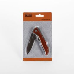 Navaja Inoxidable Para Electricista Mango Aluminio ALYCO ORANGE, Referencia 170895