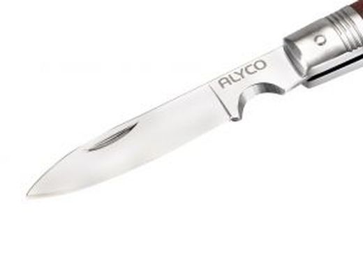 Navaja Metálica Con Mango De Madera Para Electricista Alyco, Referencia 101274