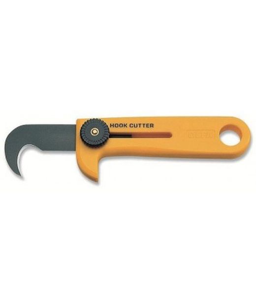 Cúter especial con cuchilla en forma de gancho, Marca Olfa, Modelo Hok-1
