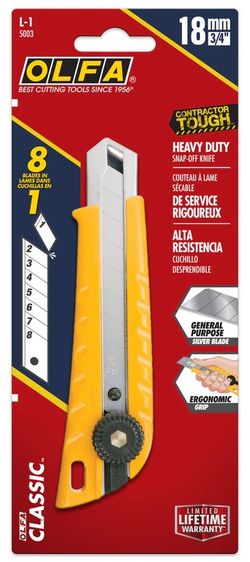 Olfa L1 Profesional Cutter 18 Mm.