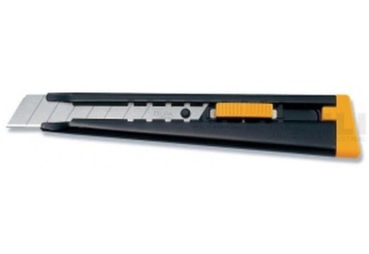 Cuchillo multiusos con mango de meta. lOlfa Ml Cutter 18 milímetros.