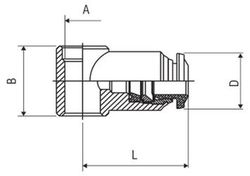 Orientable Para Reguladores Flujo