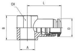 Racor Orientable Simple