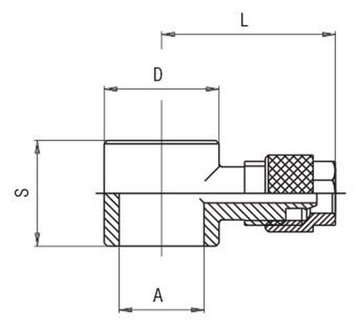 Racor Orientable Simple