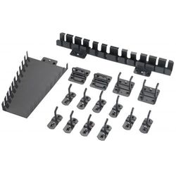 Conjunto De 16 Ganchos Y Soportes Para Paneles Perforados Y Mesas De Trabajo ALYCO P/192802-04-06-08, Referencia 113499