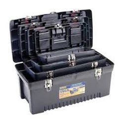 Pack 4 Cajas Plastico Con Bandejas