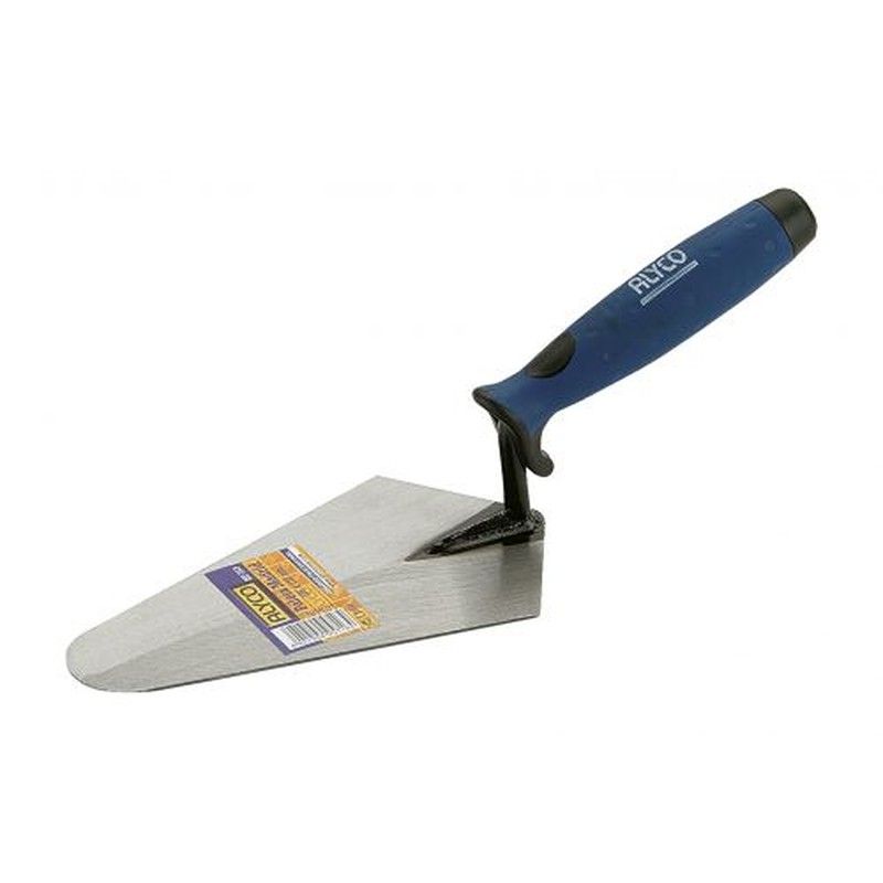 Paleta Soldada Tipo Madrid Con Mango Bimaterial ALYCO, Referencia 195709 a Referencia 195718 140 X 98 Mm