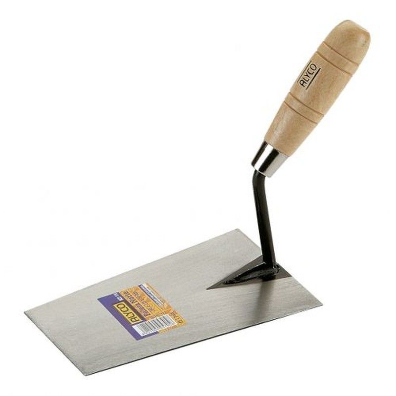 Paleta Soldada Tipo Norte Con Mango Madera ALYCO, Referencia 195700 y 195705 180 X 118 X 87 Mm