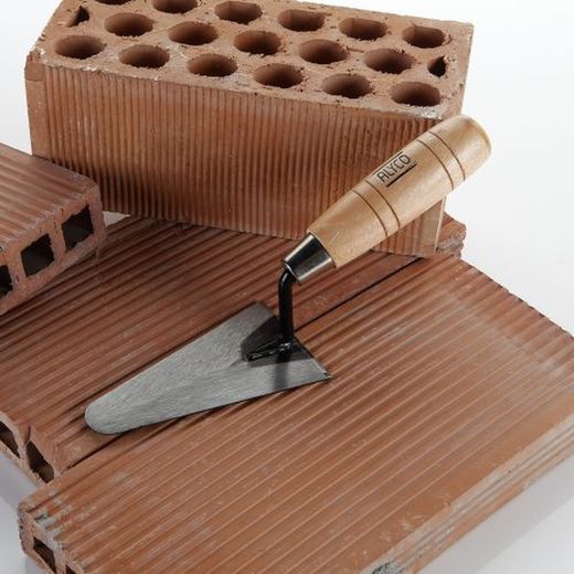 Paletin soldado De Punta Redonda Con Mango De Madera ALYCO, De 125x70, Referemcia 195750