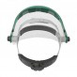 Pantalla Facial Policarbonato A20 Con Visera Azul A20az,Ó Verde A20v Clase Optica I