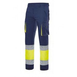 Pantalón 100% Algodón Bicolor A. Visibilidad Ref. 303007