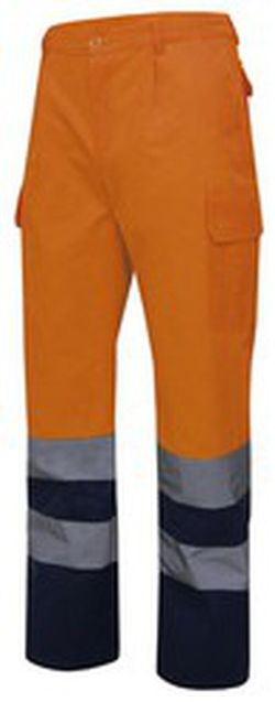Pantalón Bicolor Multibolsillos Alta Visibilidad Referencia 303001-70