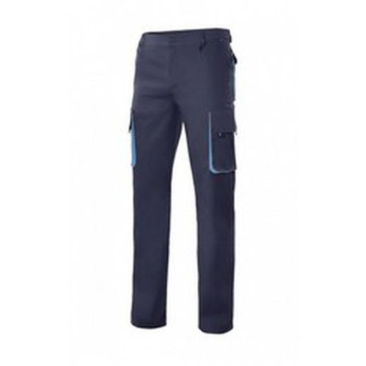 Pantalon Bicolor  Multibolsillos  Referencia 103004.