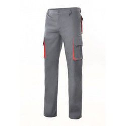 Pantalon Bicolor  Multibolsillos  Referencia 103004.