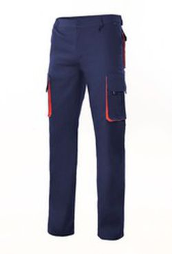 Pantalon Bicolor  Multibolsillos  Referencia 103004.