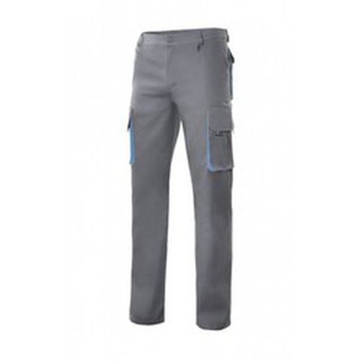 Pantalon Bicolor  Multibolsillos  Referencia 103004.