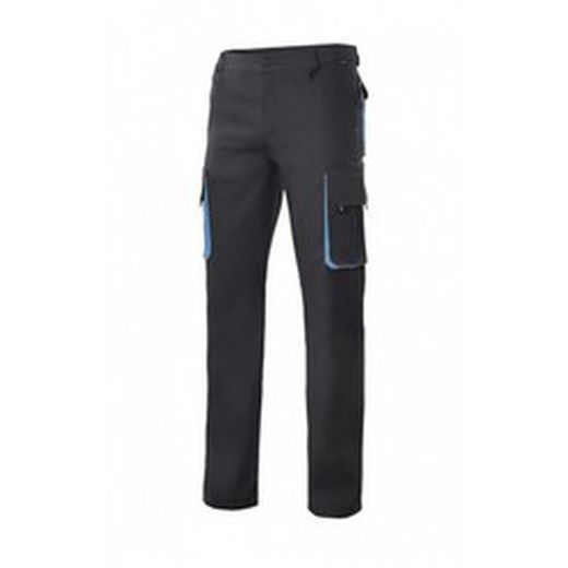Pantalon Bicolor  Multibolsillos  Referencia 103004.
