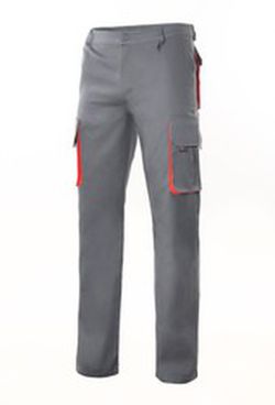Pantalon Bicolor  Multibolsillos  Referencia 103004.
