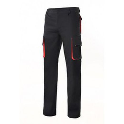 Pantalon Bicolor  Multibolsillos  Referencia 103004.