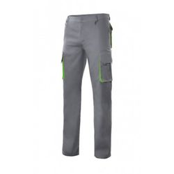 Pantalon Bicolor  Multibolsillos  Referencia 103004.