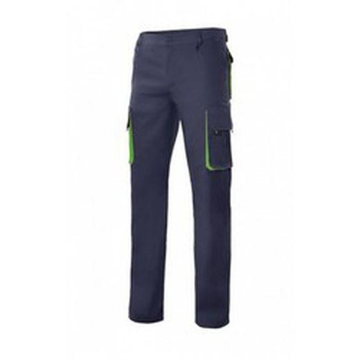 Pantalon Bicolor  Multibolsillos  Referencia 103004.