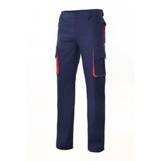Pantalon Bicolor  Multibolsillos  Referencia 103004.