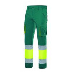 Pantalon Stretch Bicolor De Alta Visibilidad Referencia 303002S