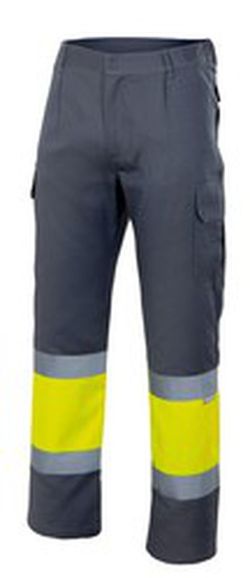 Pantalón Forrado Bicolor A.Visibilidad Referencia 156