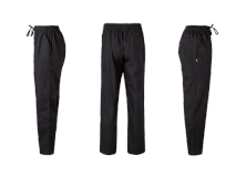 Pantalón Popelín Con Cintas de color Negro Referencia 403006-.