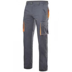 Pantalon Stretch Bicolor Multibolsillos Referencia 103008s