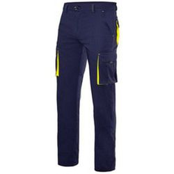 Pantalon Stretch Bicolor Multibolsillos Referencia 103008s