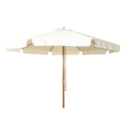 Parasol de madera con toldo de 3 metros Gran resistencia en la intemperie. Ref. 8704N64