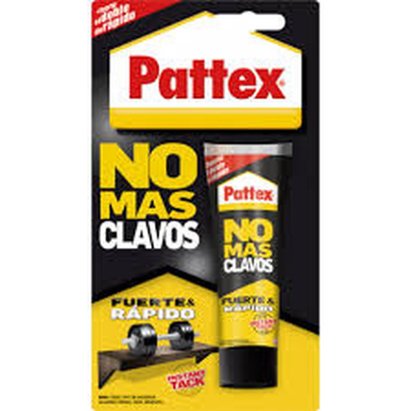 Pattex No Mas Clavos Tubo 150 Gr,Adhesivo Extra-Fuerte Que Elimina