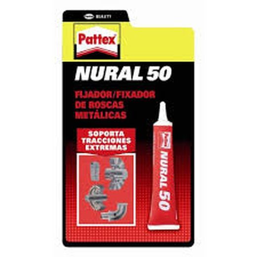 Fijador De Roscas Metalicas Pattex Nural-50, 10 Ml