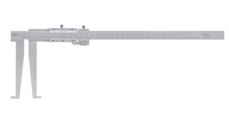 Pie De Rey Vernier Para Interiores Din 862 Capacidad De 30 - 300 Milimetros, Referencia 128170206