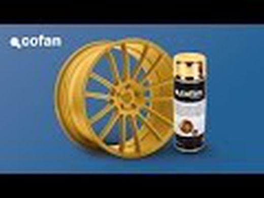 Pintura En Spray Color Cromo Oro 400 Ml. Referencia 15001020