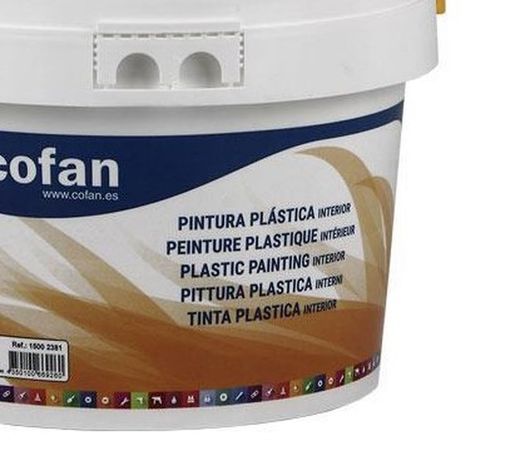 Pintura Plástica | Recomendada para interior | Fácil aplicación y secado rápido. Referencia 15002382