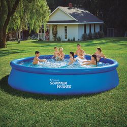 Piscina autoportante Summer Waves.Incluye depuradora de filtro cartucho 1249 l/h, Ref. 693Y2, 693Y3 y 693Y8