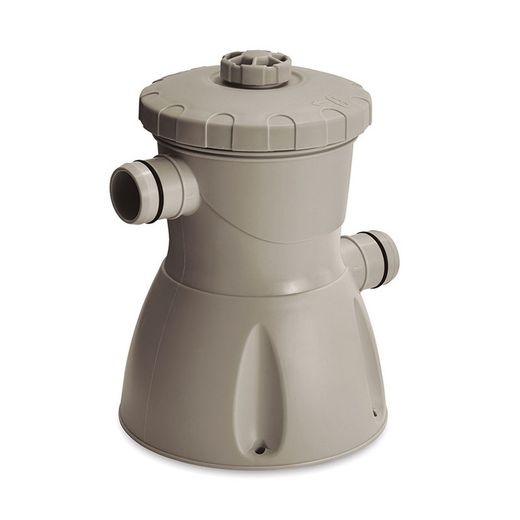 Piscina tubular imitación ratán Summer Waves  Incluye depuradora de filtro cartucho. Ref. 693Y68 y Ref. 693Y69