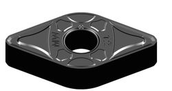 Plaquita Intercambiable de Torneado DNMG 55º Negativa, Referencia 8530