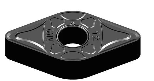 Plaquita Intercambiable de Torneado DNMG 55º Negativa, Referencia 8530