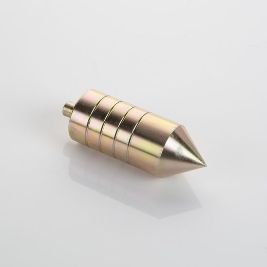 Plomada de acero con Nuez de Madera y cordón de nylon de 5 mm. Alyco. Referencia 197932.
